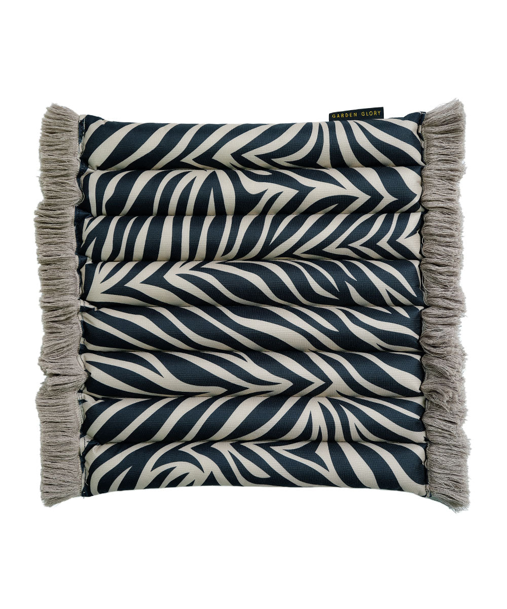 Outdoor Seat Cushion Zebra