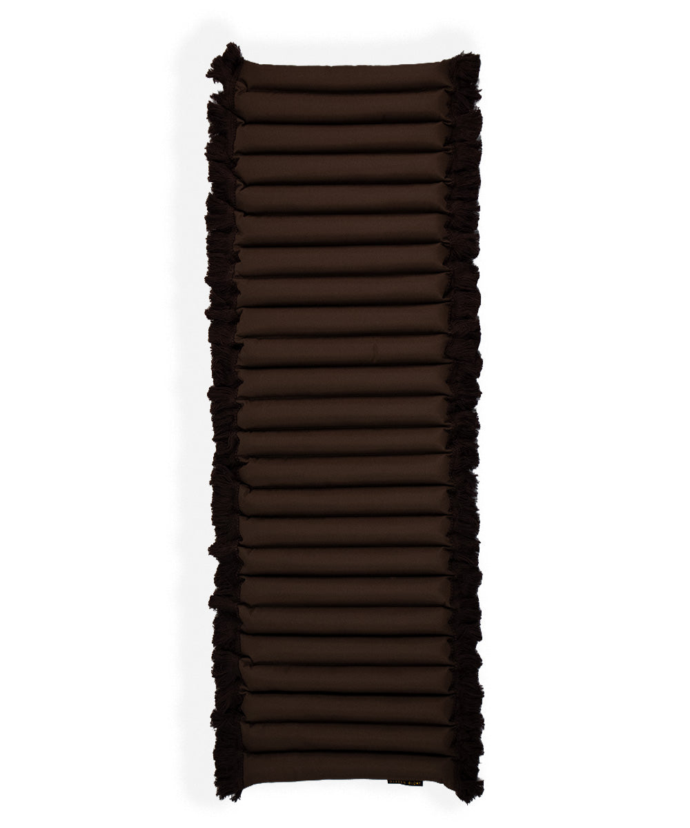 Benkpute brun – brun frynser
