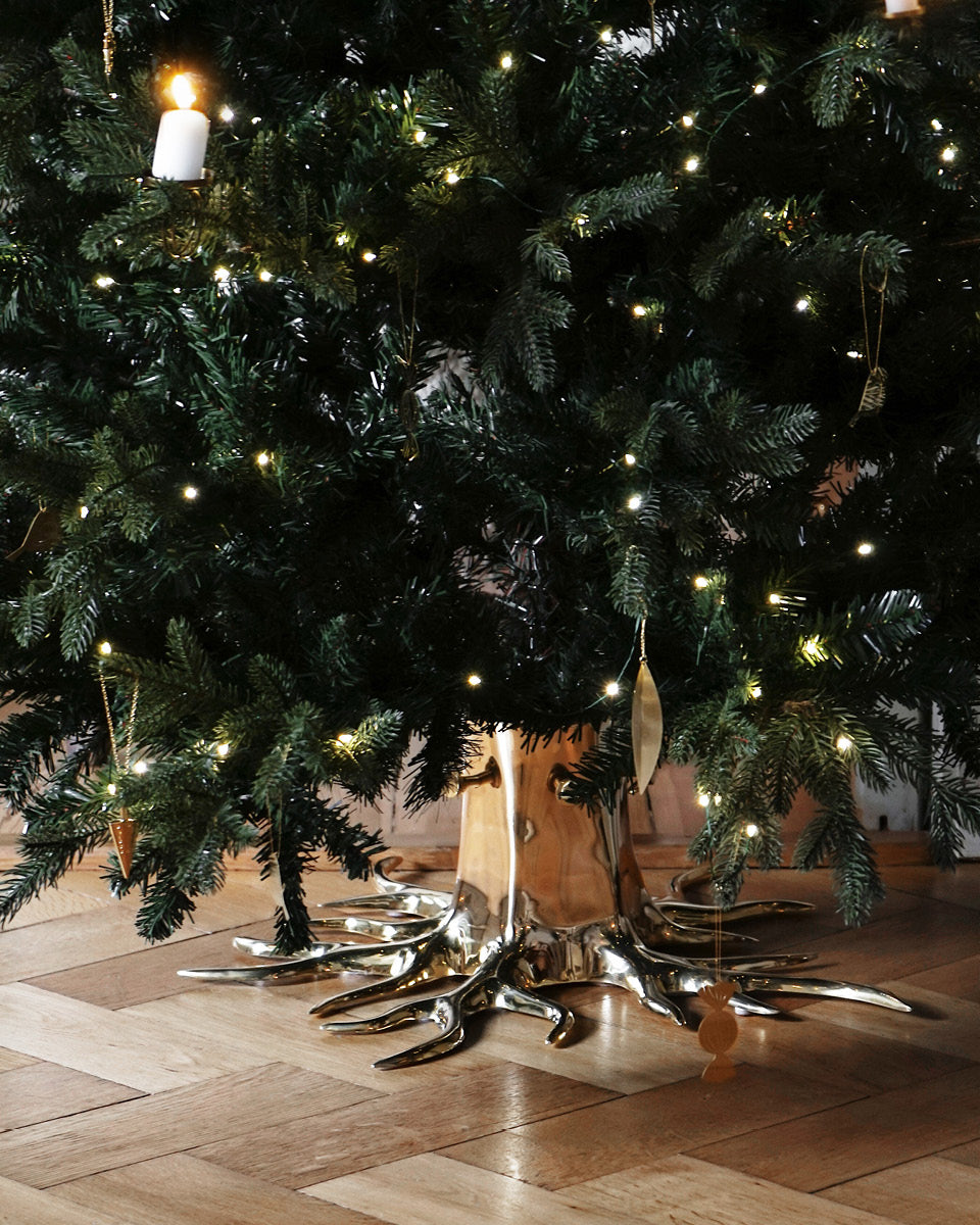 Christmas Tree Stand "The Root" Gold