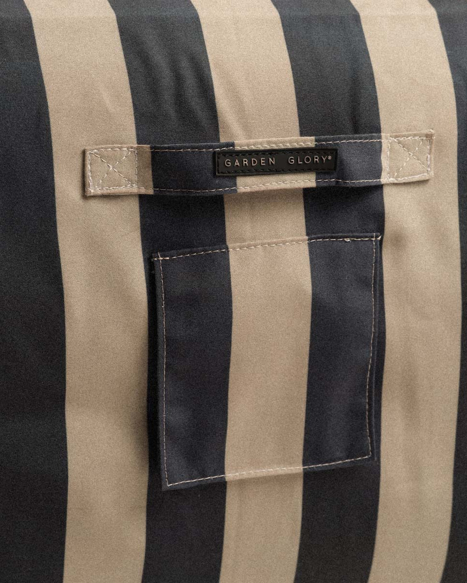 Flytande Solbädd Svart/Beige