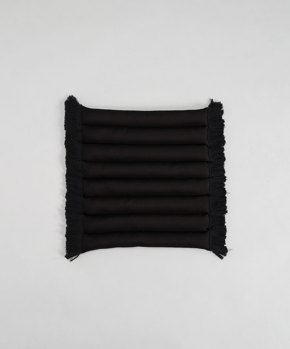 Seat cushion black – fringe black