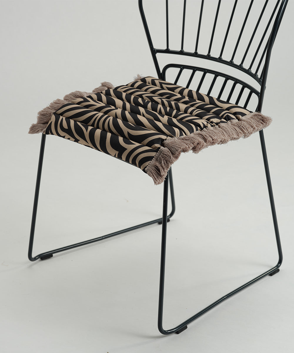 Outdoor Seat Cushion Zebra