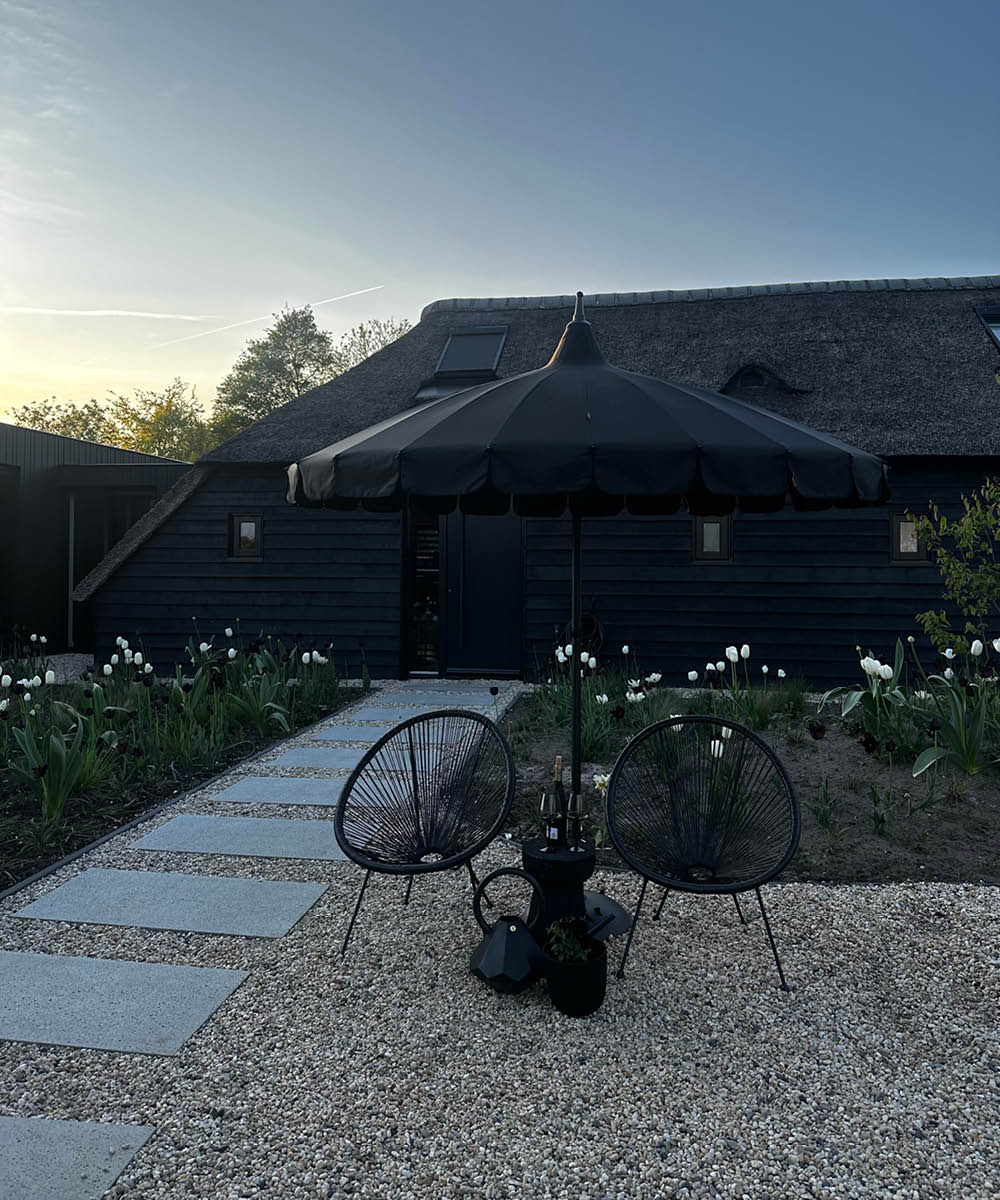 Garden Umbrella - Black-6