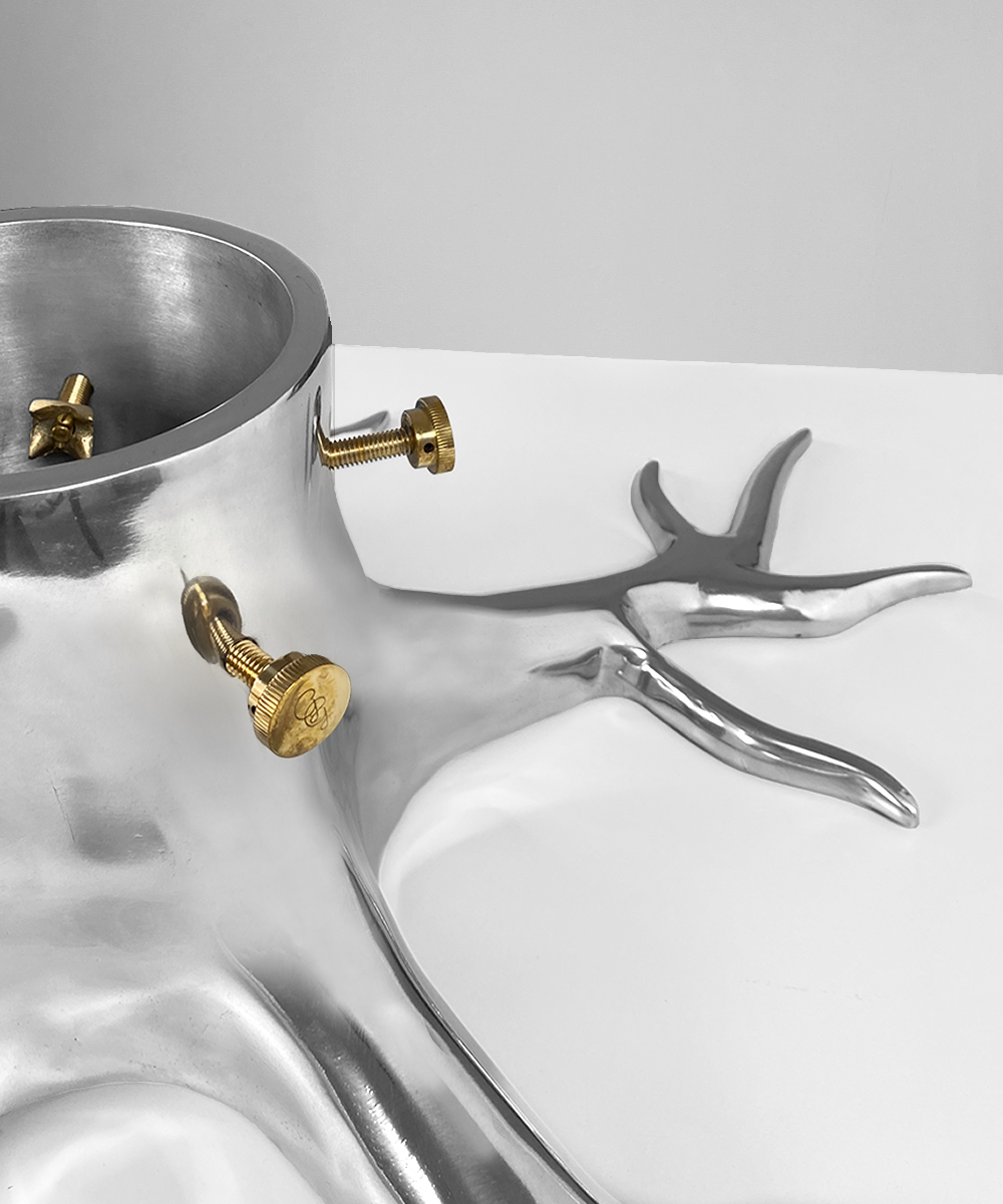 X-large Christmas Tree Stand "The Root" - Silver-4