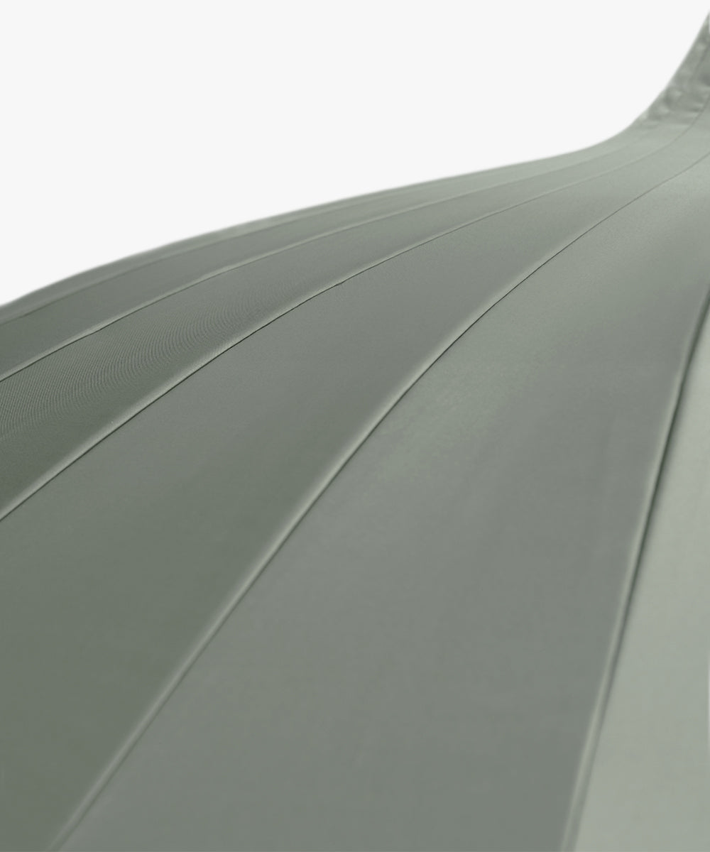 Garden Umbrella with fringe - green-5