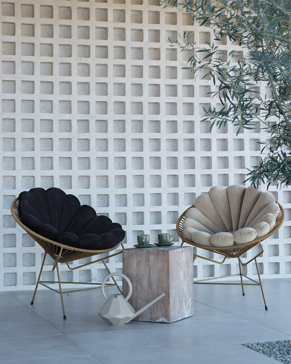 Shell Cushion Beige-4