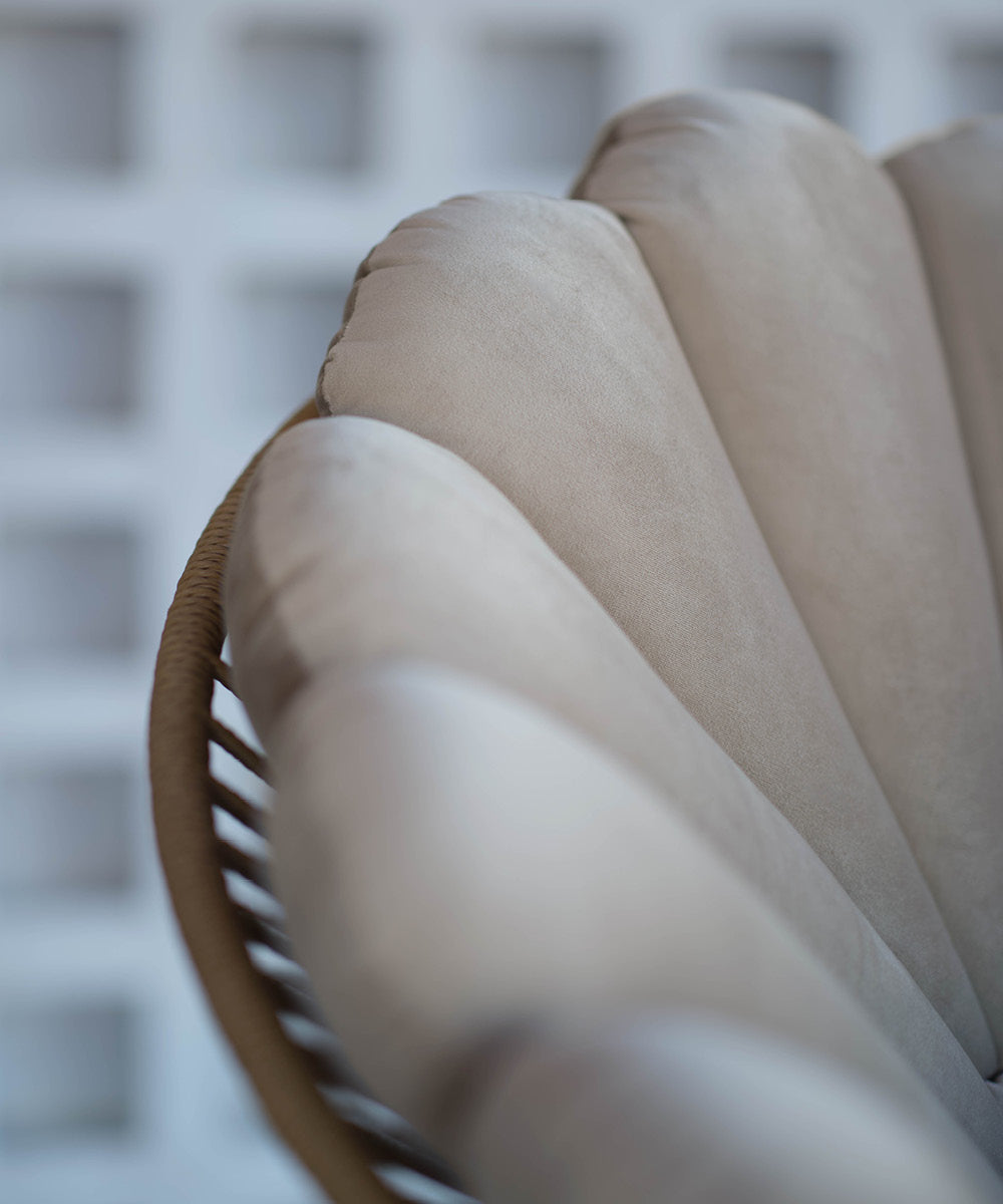 Shell Cushion Beige 2-pack-3