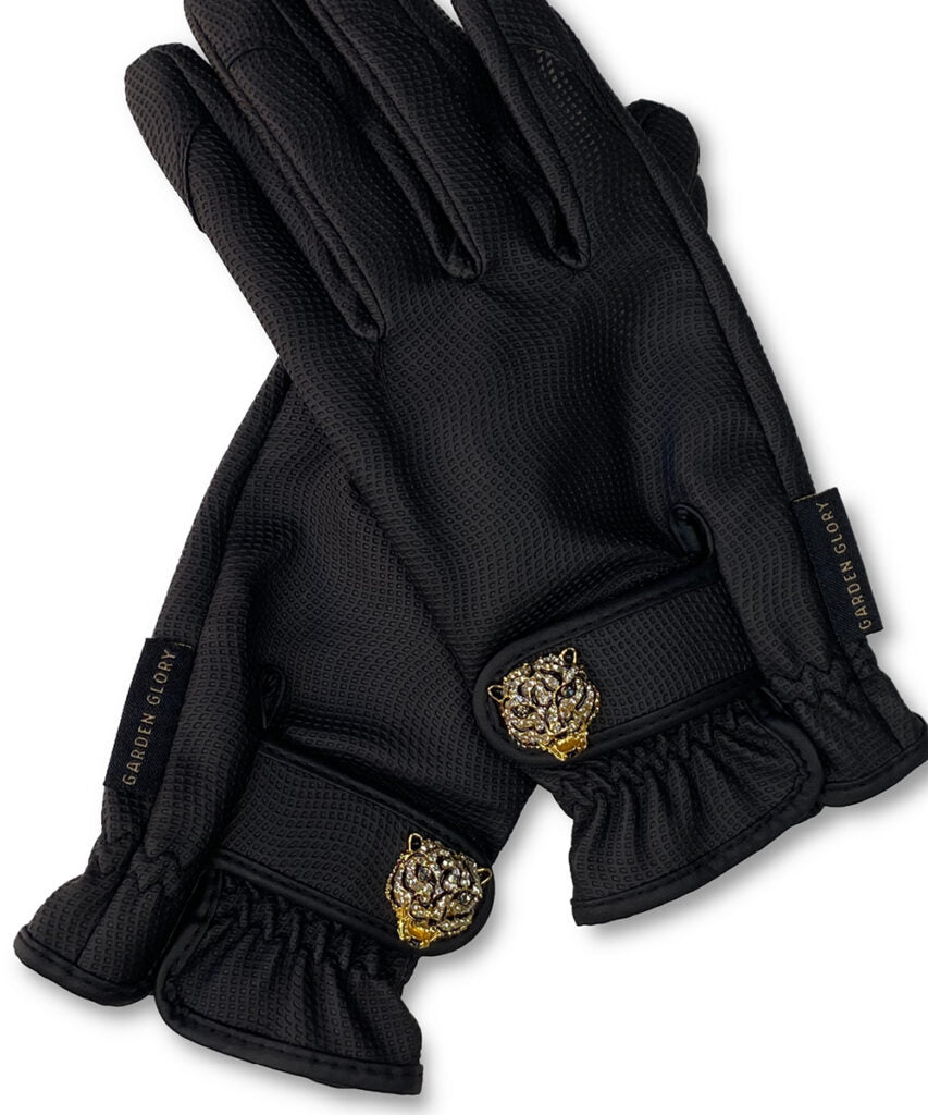 Gartenhandschuh Funkelnd Schwarz