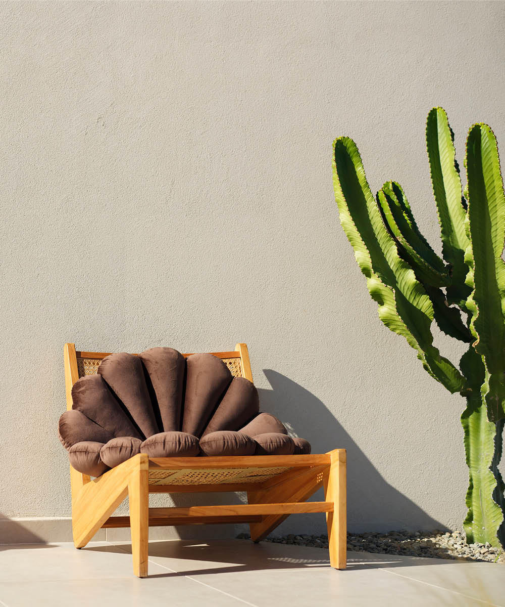 Shell Cushion Brown-5