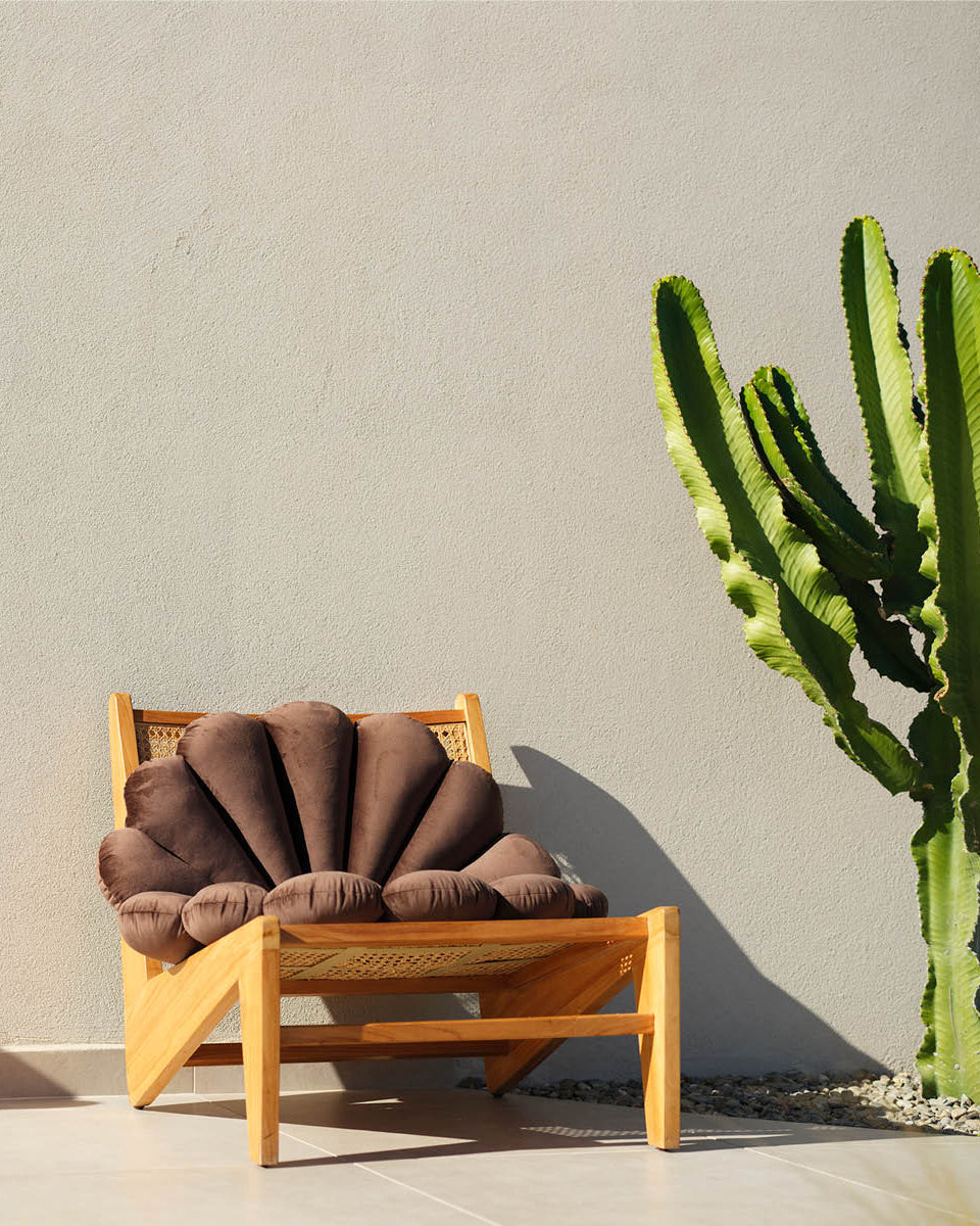 Shell Cushion Brown-5