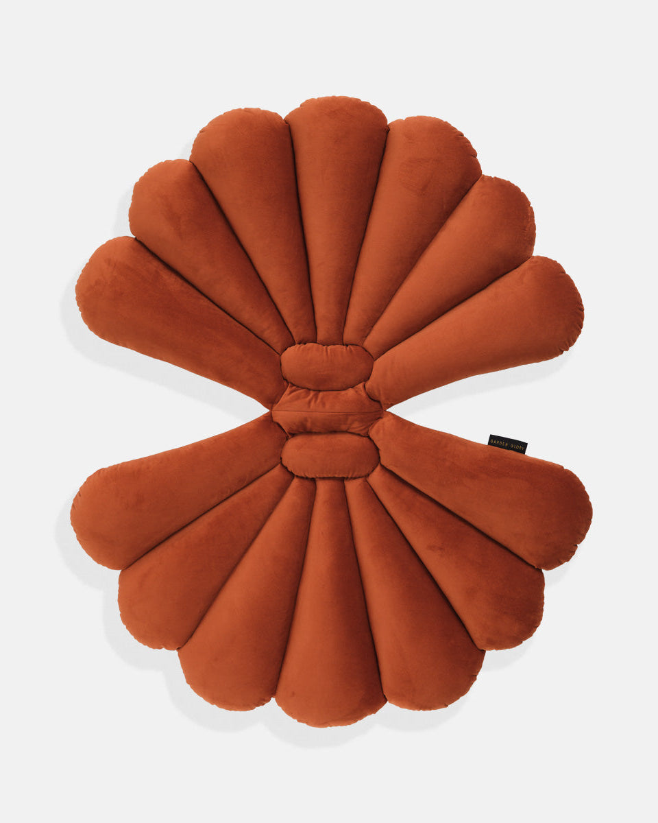 Shell Cushion Terracotta-2