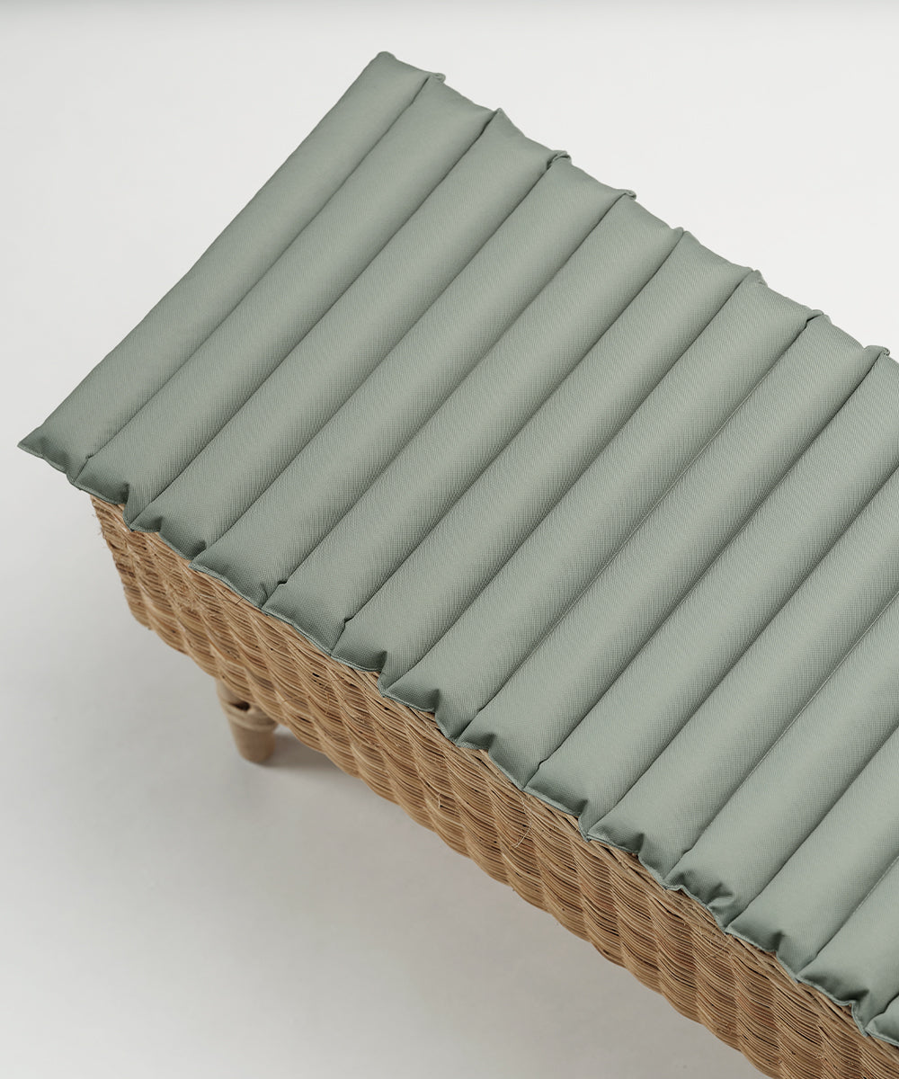 Outdoor Bench Cushion Green-2