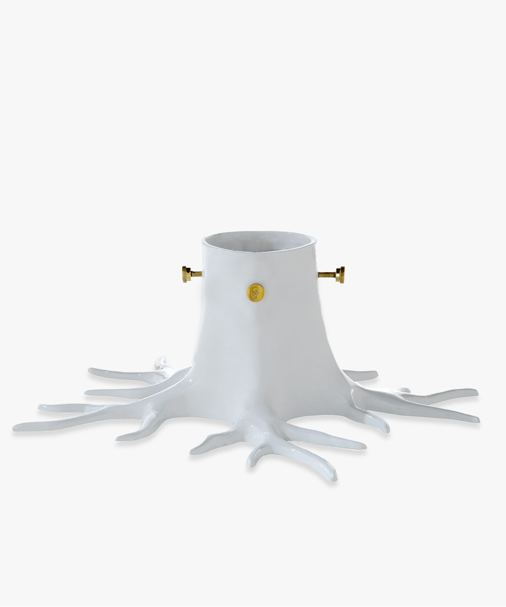 Christmas Tree Stand The Root - Créme White | Elegant & Stable