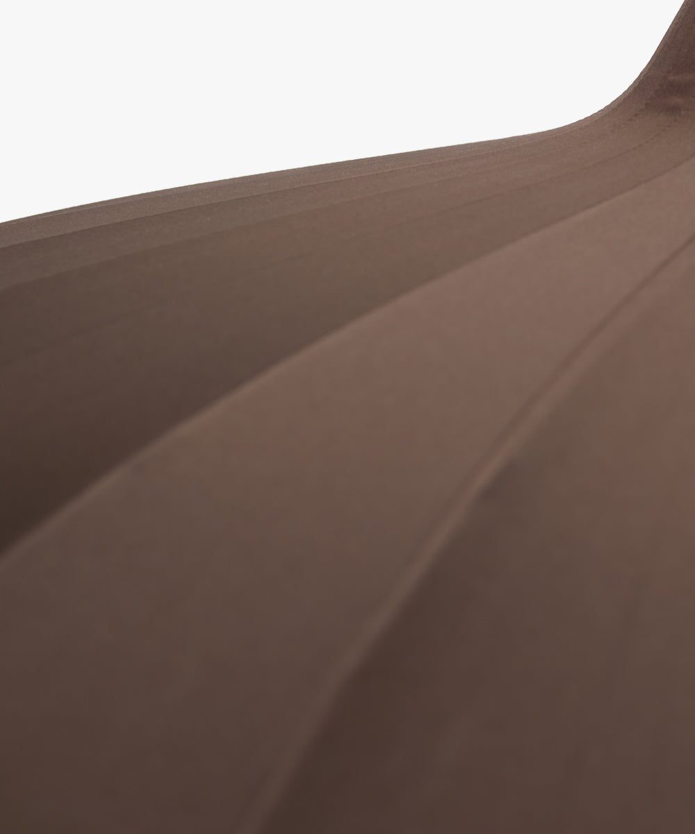 Garden Umbrella brown – with beige fringe-5