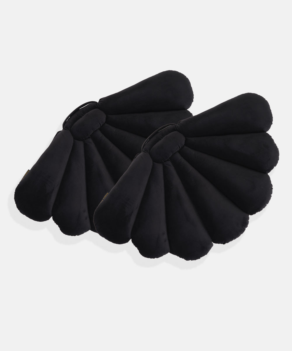 Shell Cushion Black 2-pack-1
