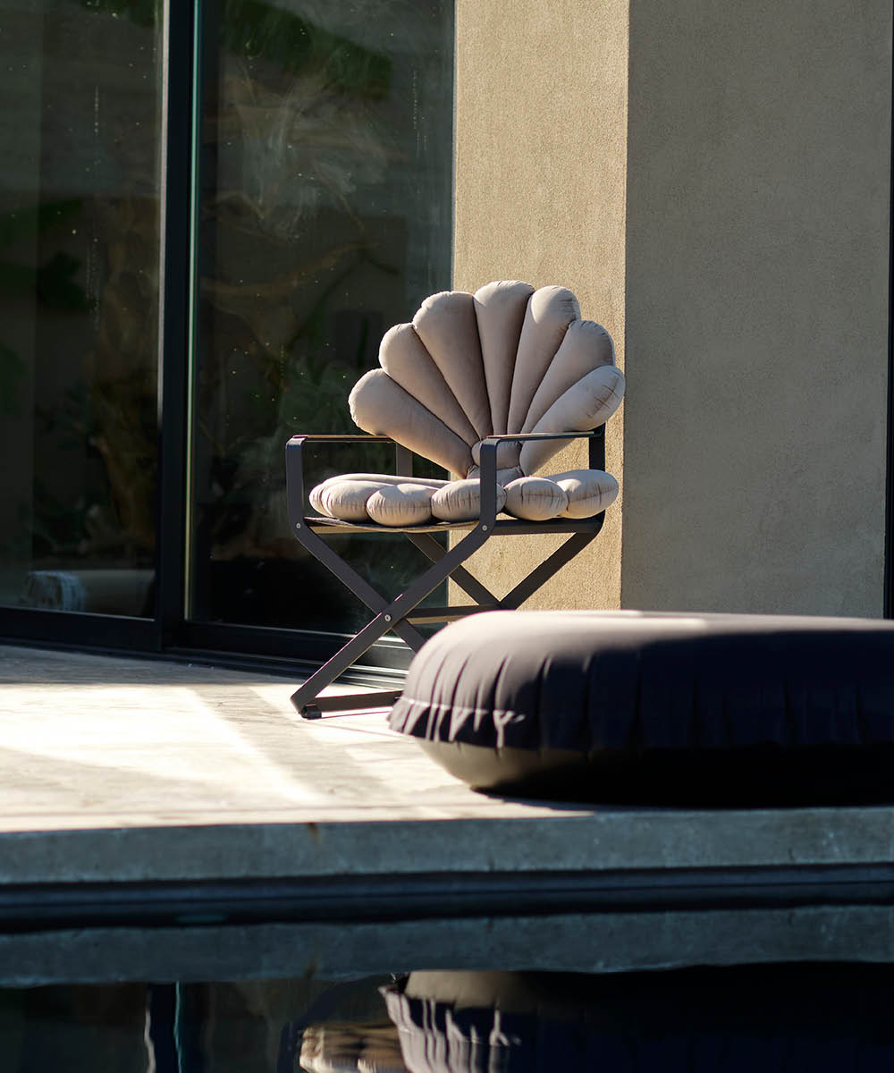 Shell Cushion Beige-5