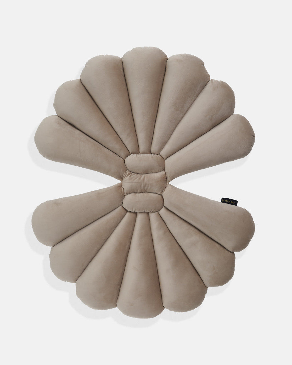 Shell Cushion Beige-2