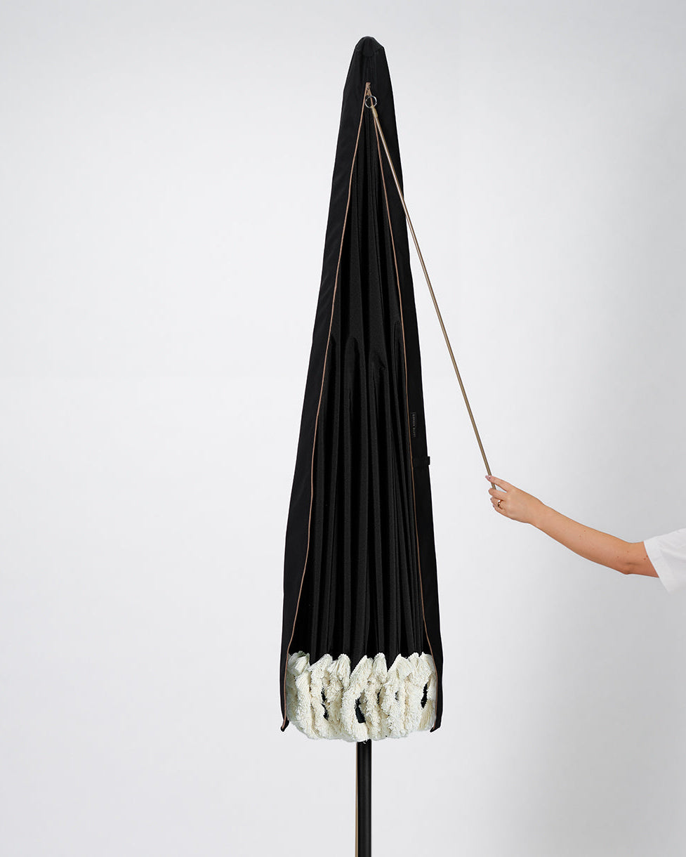 Housse De Parasol De Jardin Noire