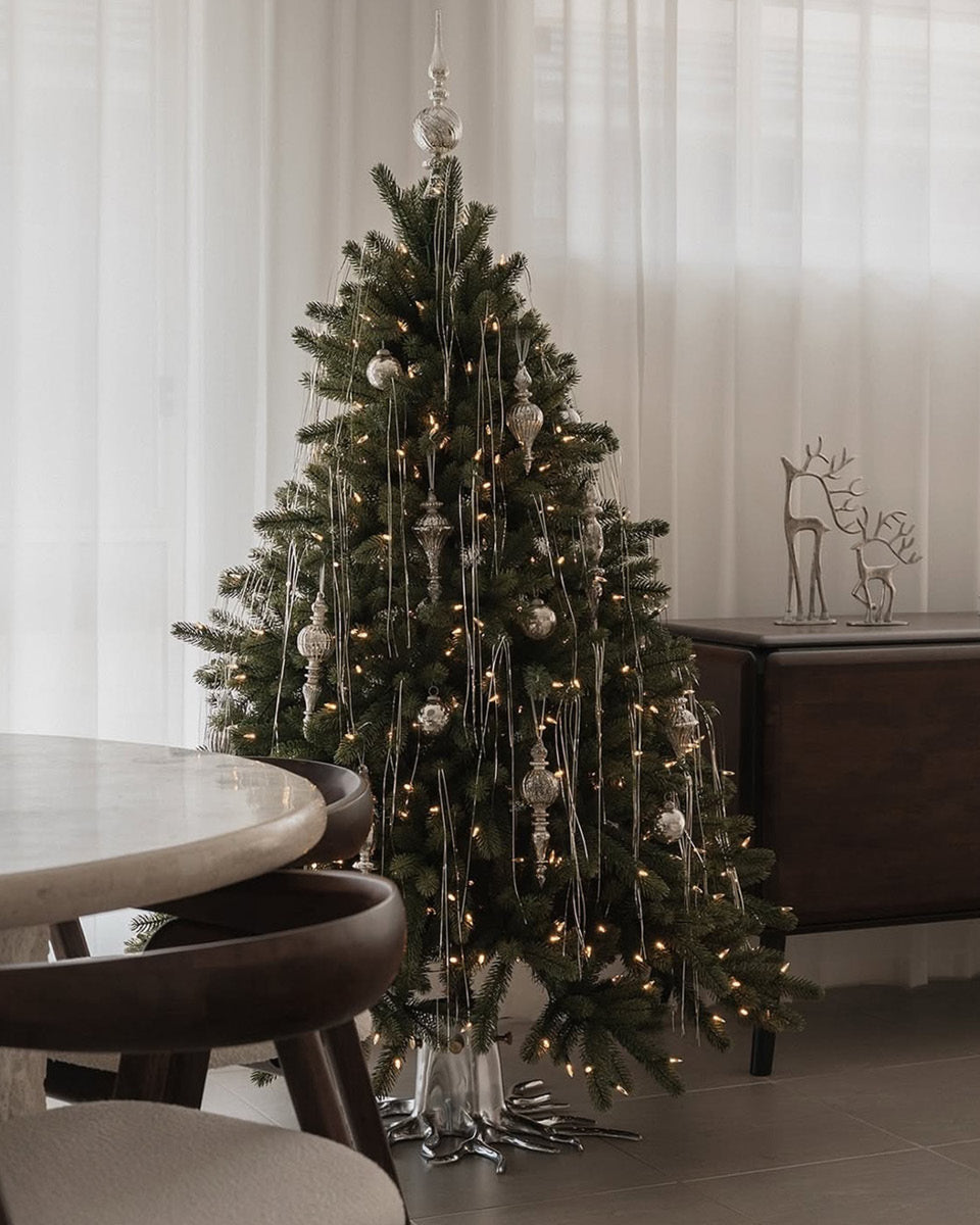 Support De Sapin De Noël "The Root", Argent