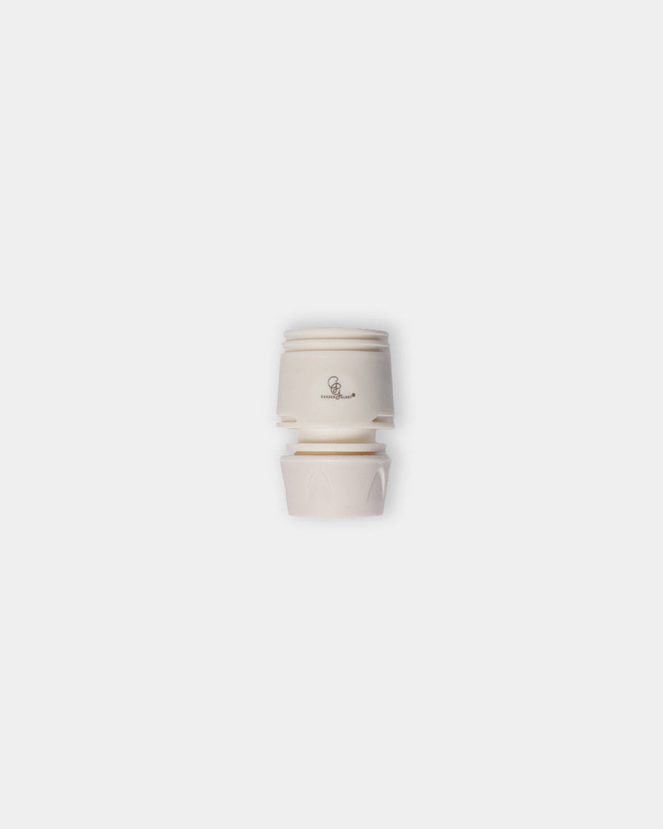 Hose Connector Without Water Stop, White Snake