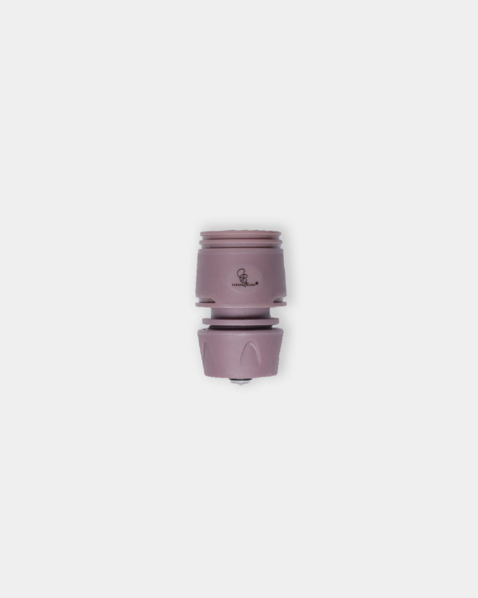 Hose Connector With Water Stop, Purple Rain