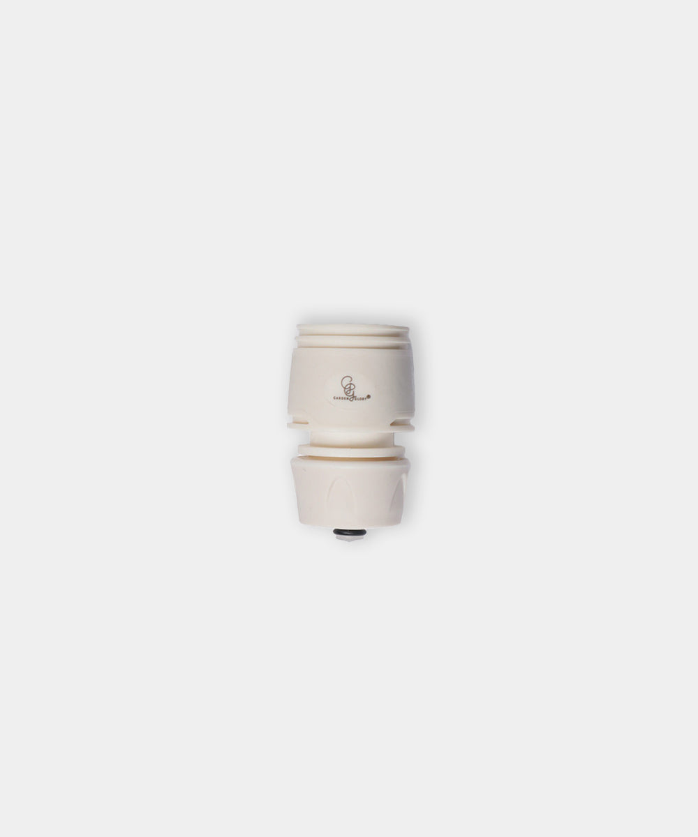 Connecteur de tuyau avec arrêt d'eau, White Snake