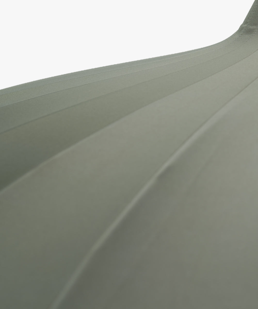 Garden Umbrella Eucalyptus - terracotta fringe