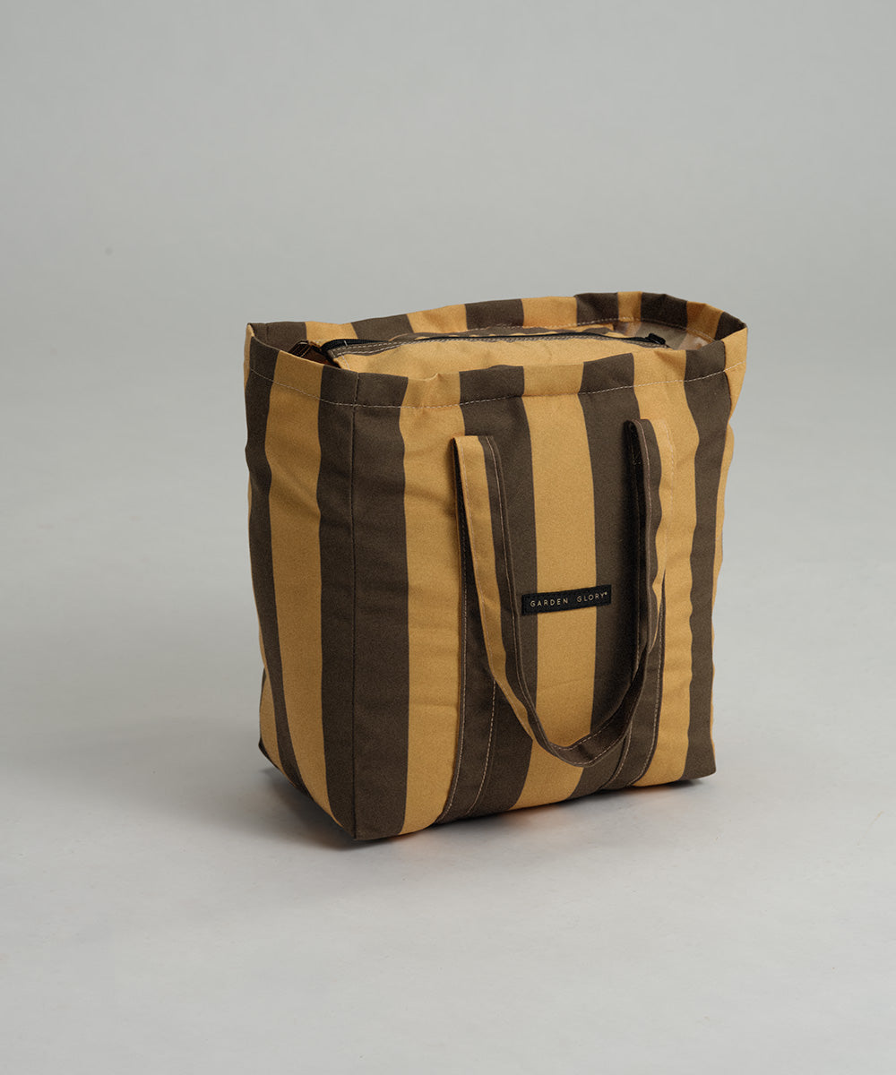 Flytende solseng med puter - Safran/Brun