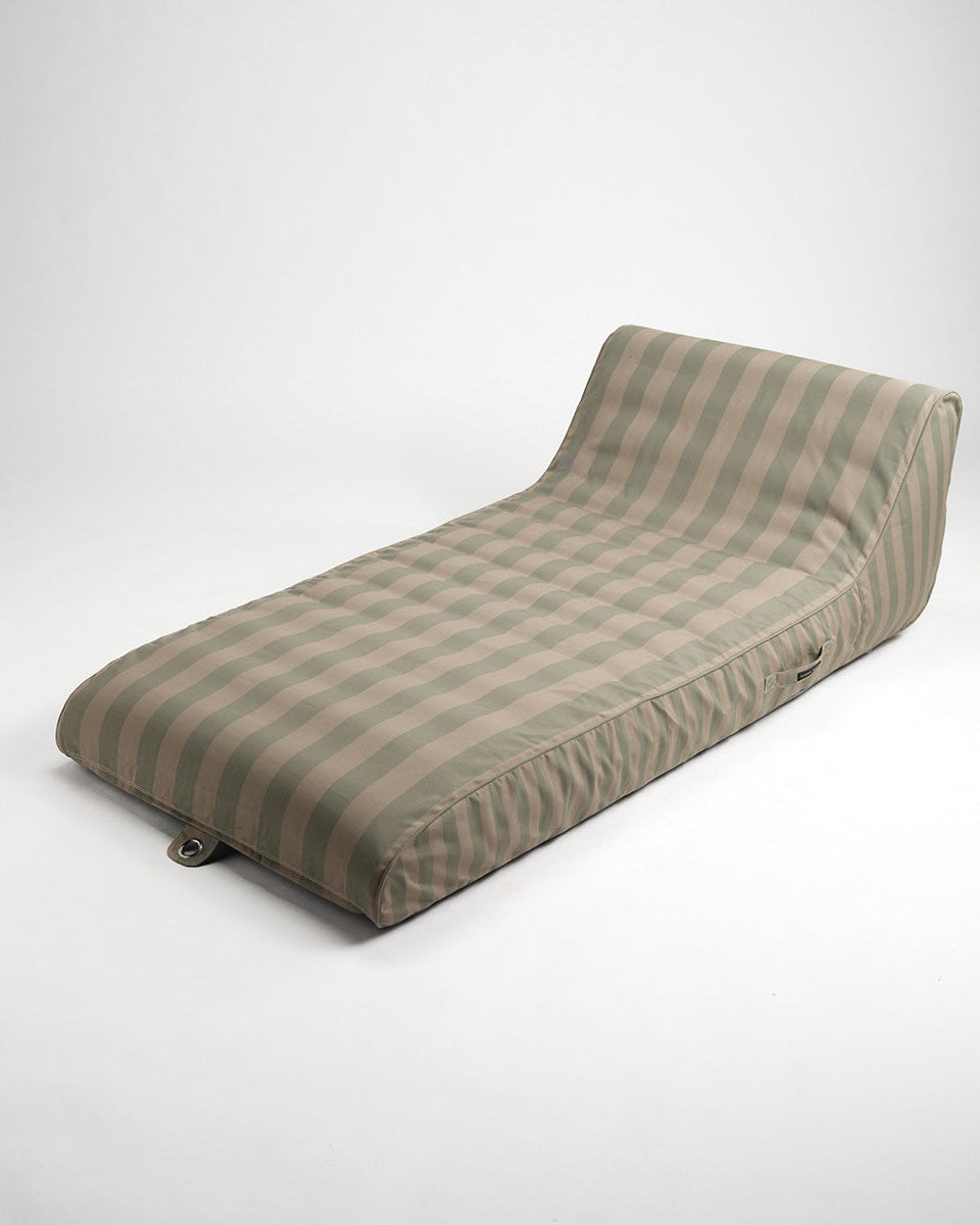 Bain de soleil flottant Eucalyptus/Beige