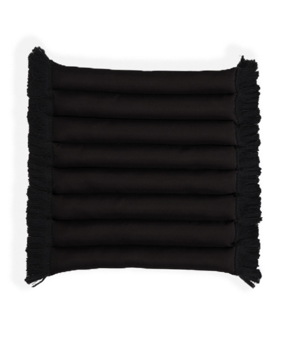 Seat cushion black – fringe black