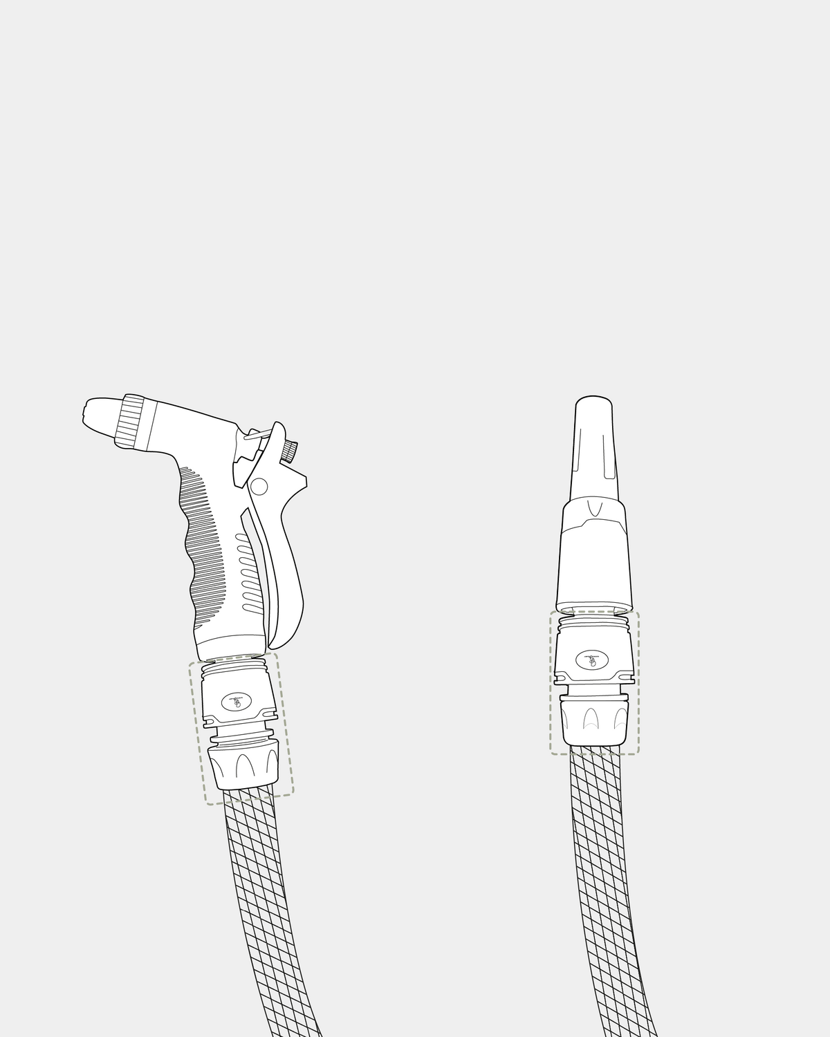 Hose Connector With Water Stop, Sahara Desert