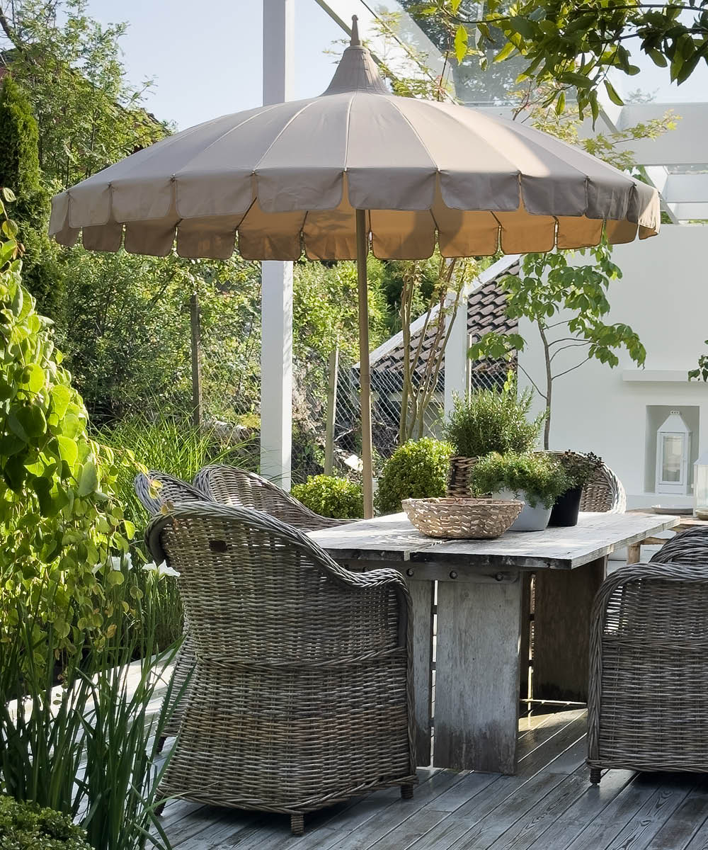 Garden Umbrella - Beige-7