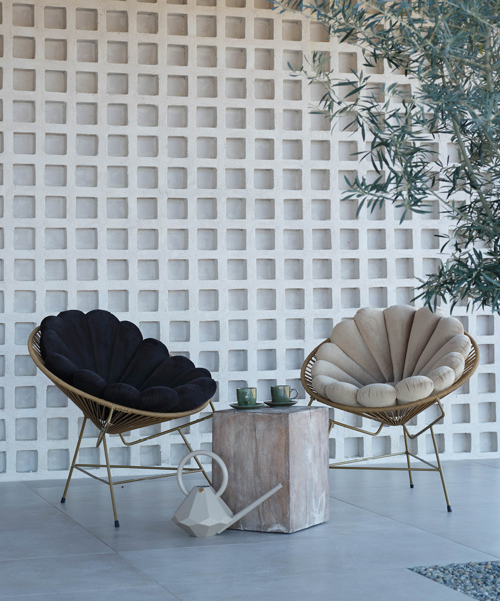 Shell Cushion Beige-4