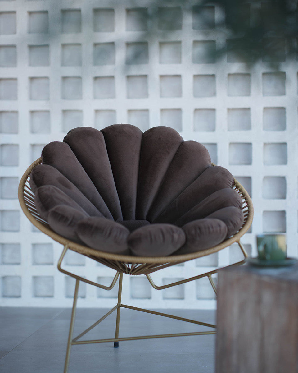 Shell Cushion Brown 2-pack-2