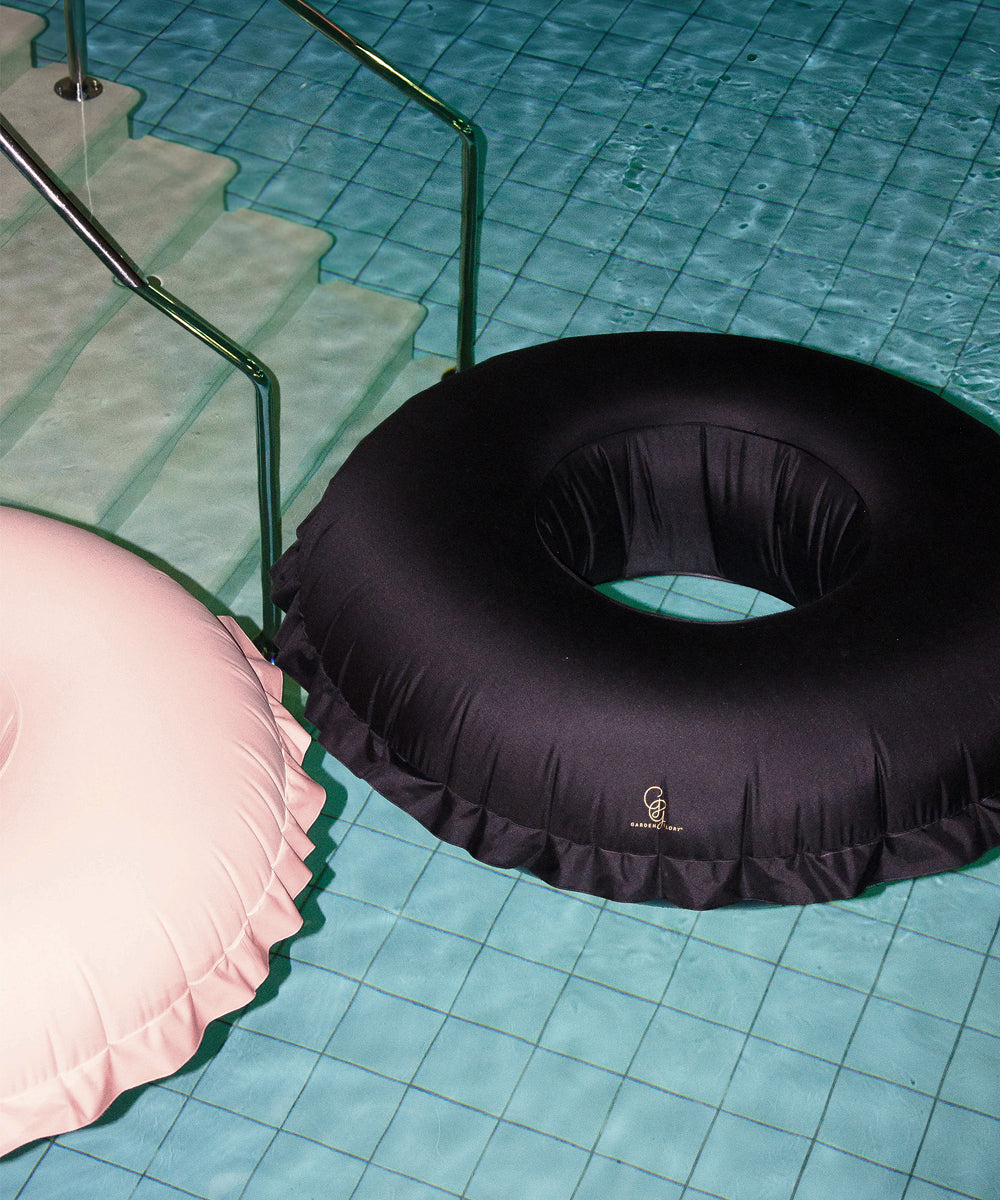 Canvas Couture Pool Float Black-4