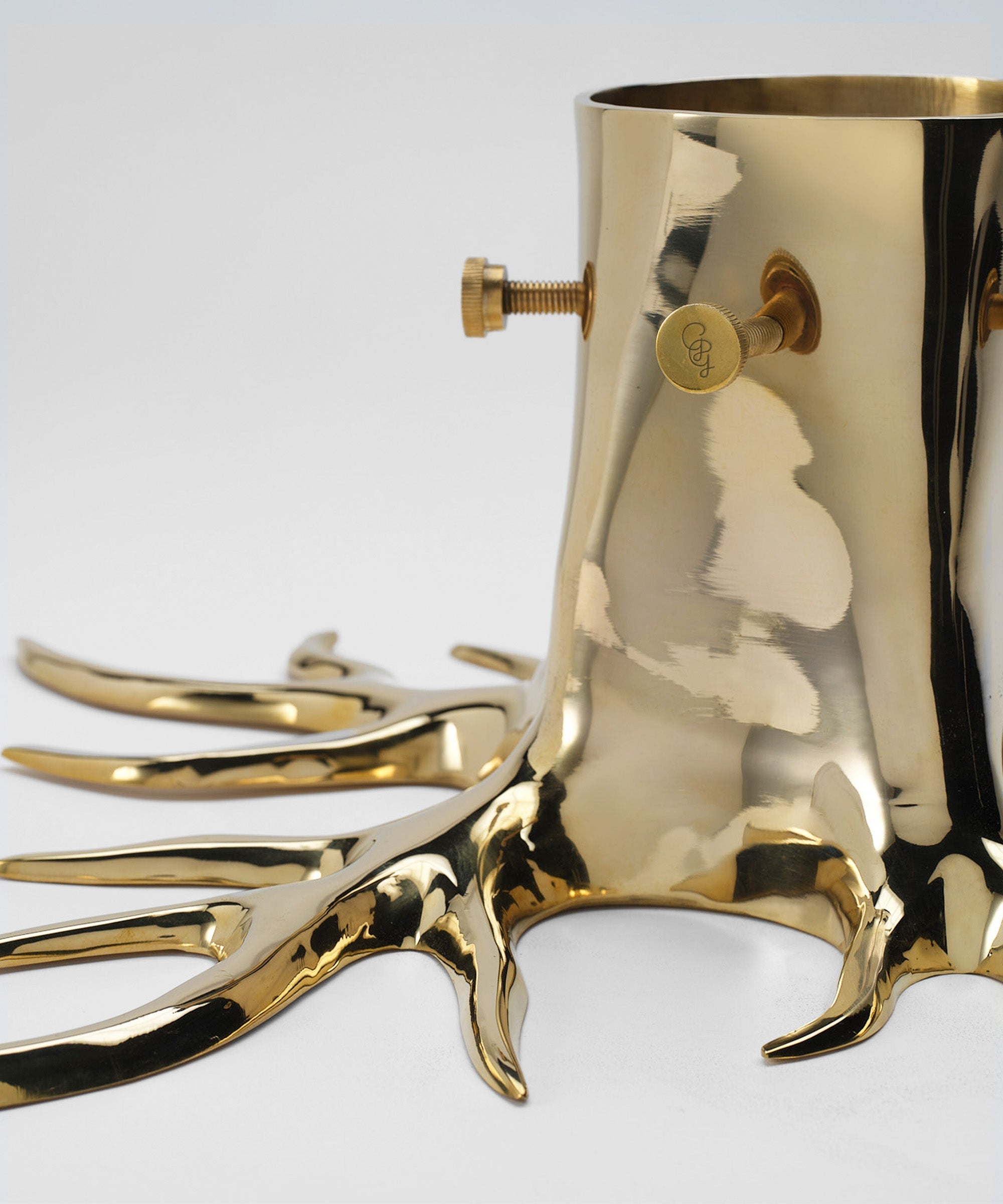 Christmas Tree Stand The Root - Gold | Elegant Holiday Decor for