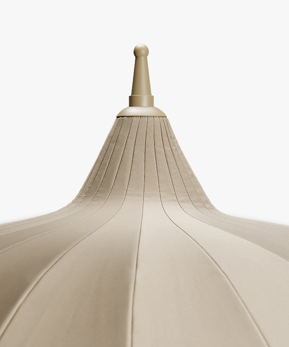 Garden Umbrella with fringe - Beige-3