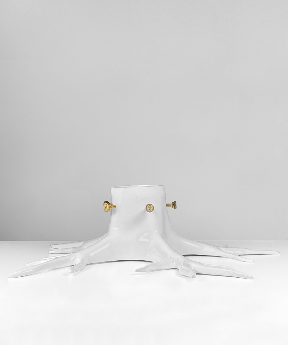 X-large tree stand white-3