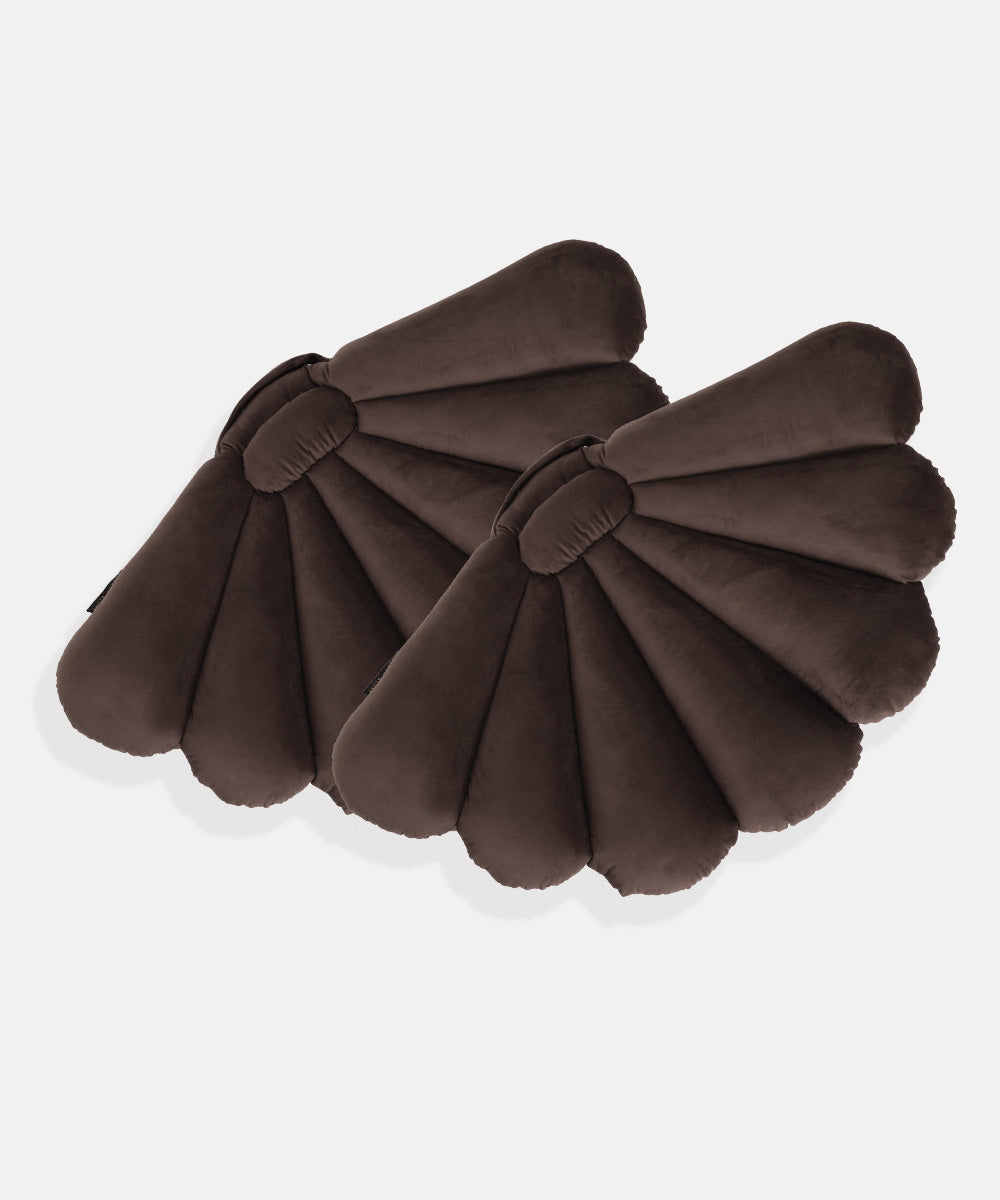 Shell Cushion Brown 2-pack-1