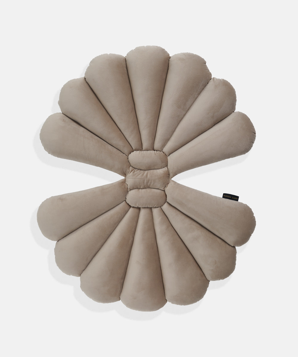 Shell Cushion Beige-2