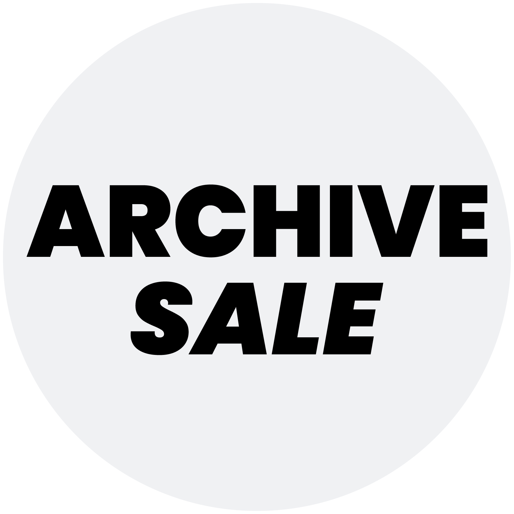 Archive Sale